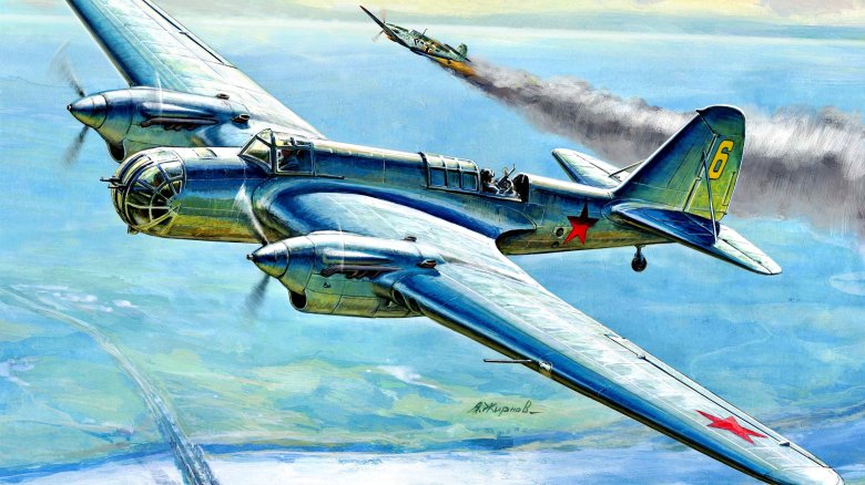 Сб 2 бомбардировщик