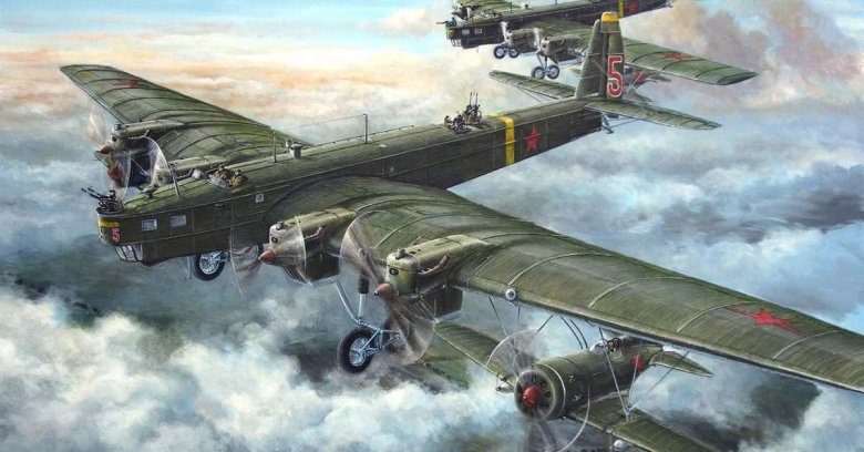 Бомбардировщик тб 3