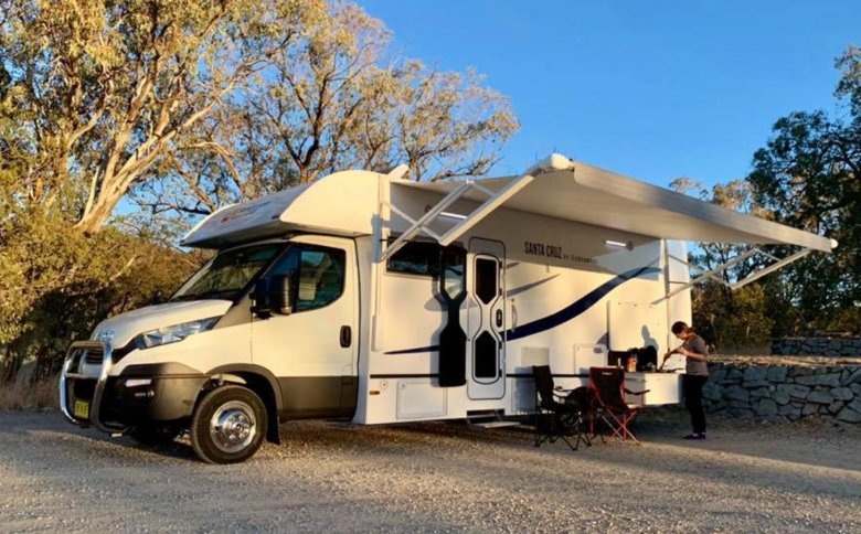 С домом на колесах