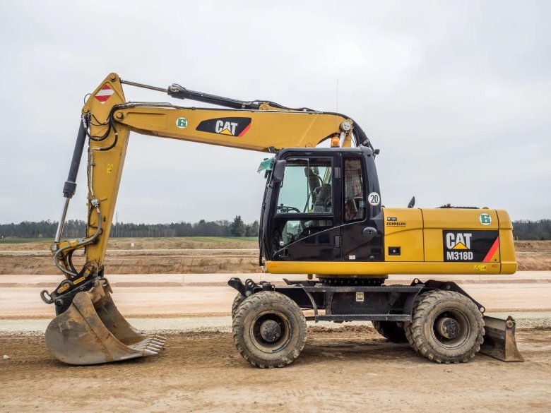 Caterpillar m318d