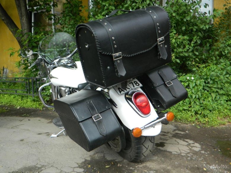 Боковые кофры на мопед альфа