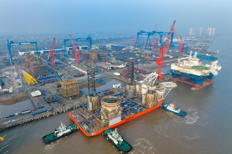 Морская нефтяная платформа