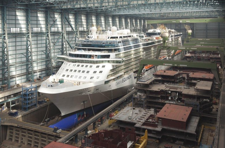 Верфь «meyer werft dockhalle 2»