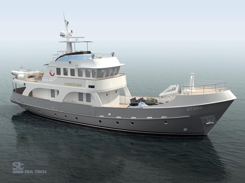 Экспедиционные моторные яхты траулерного типа 20 м