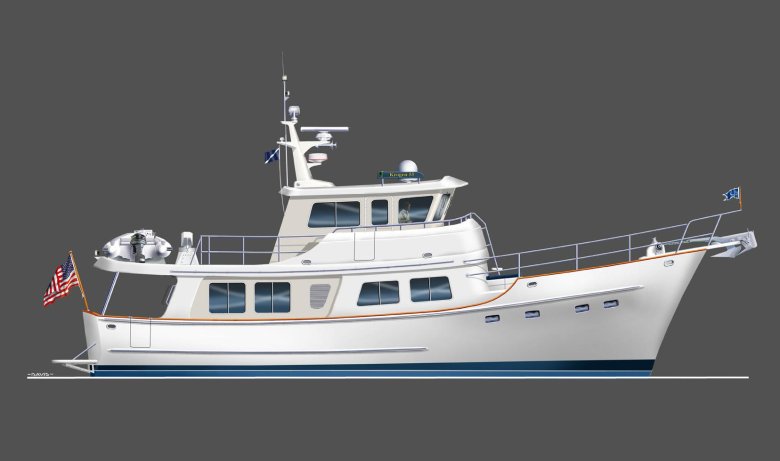 Траулер kadey-krogen