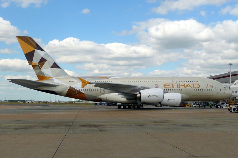 Etihad airways a380