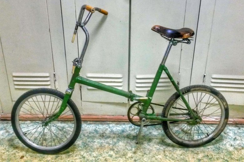 Велосипед аист складной ссср