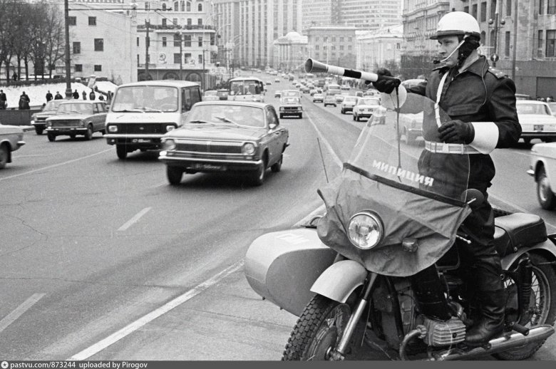 Мотоцикл гаи ссср