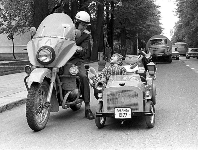 Мотоцикл урал гаи ссср