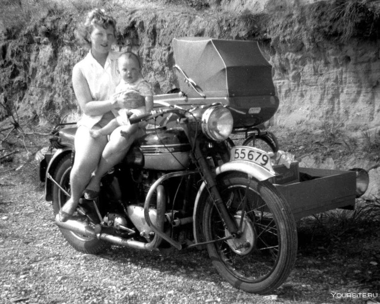 Советские мотоциклы с коляской