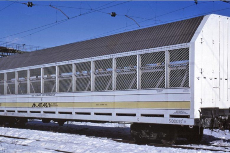 Вагон сетка для перевозки автомобилей