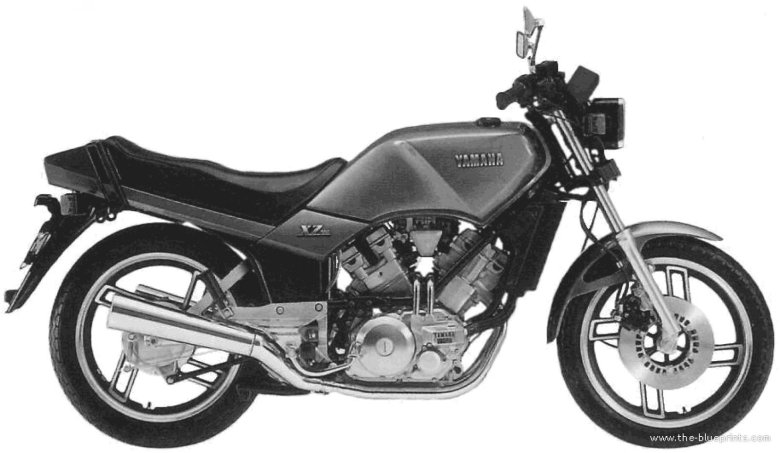 Yamaha xz 550