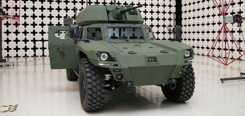 Турецкий бронеавтомобиль otokar\ akrep\
