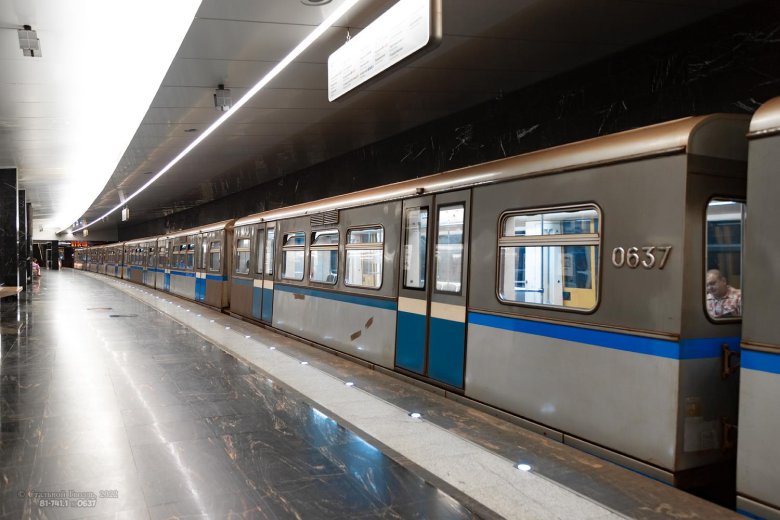 Москва вагон метро