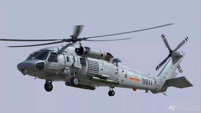 Китайский вертолет z20f