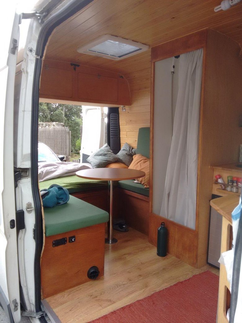 Автодом своими руками из фургона