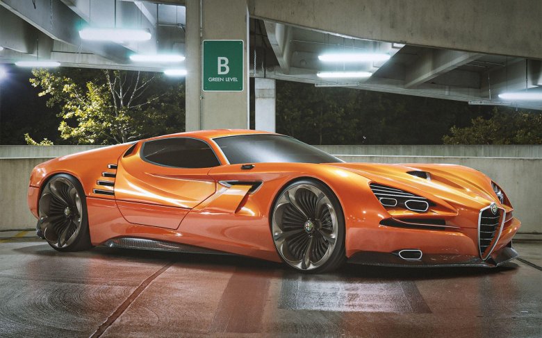 Alfa romeo montreal vision gt