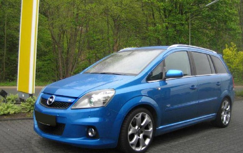 Opel zafira b рестайлинг