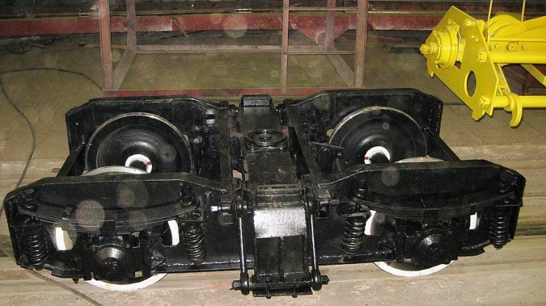 Тележка пассажирского вагона квз цнии 1