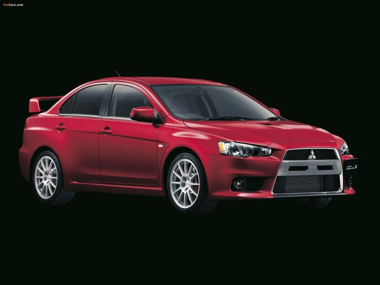 Mitsubishi lancer evolution x 2008
