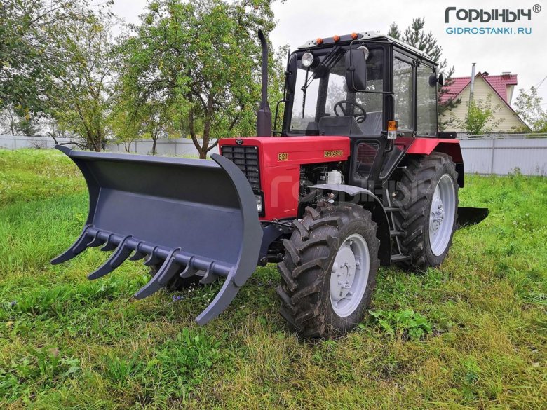 Отвал горыныч мтз