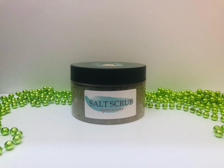 Скраб для тела солевой антицеллюлитный