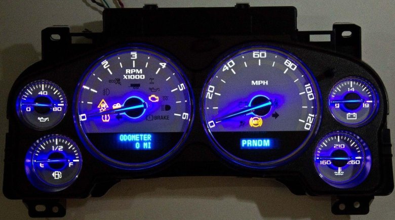 Тюнинг приборной панели