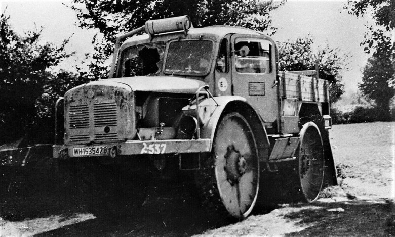 Шкода тягач 1942 года