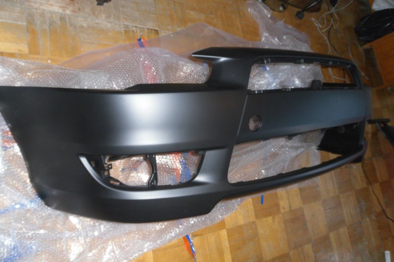 Бампер лансер 10 дорестайл