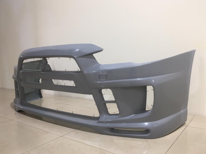 Бампер передний лансер 10 рестайлинг