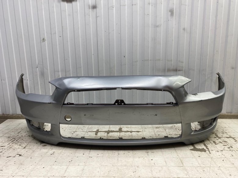 Бампер передний митсубиси лансер