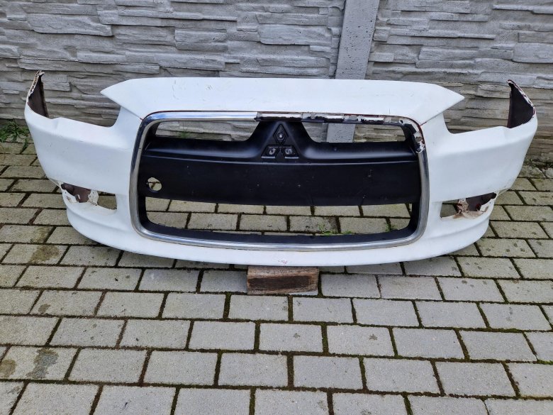 Бампер передний mitsubishi lancer 10 рестайлинг