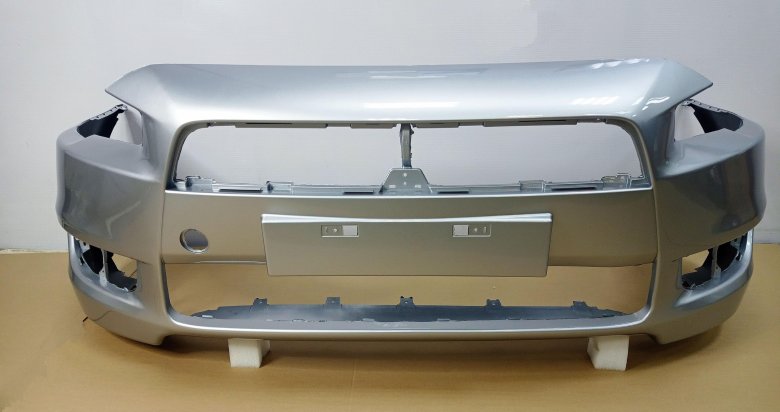 Бампер передний в цвет кузова mitsubishi lancer x