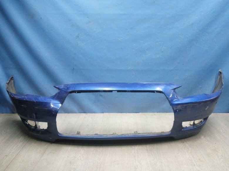 Передний бампер митсубиси лансер 10