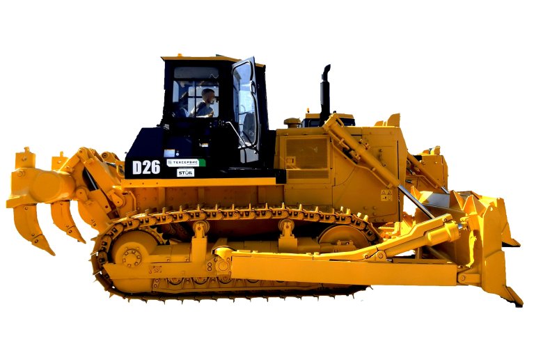 Гусеничный бульдозер