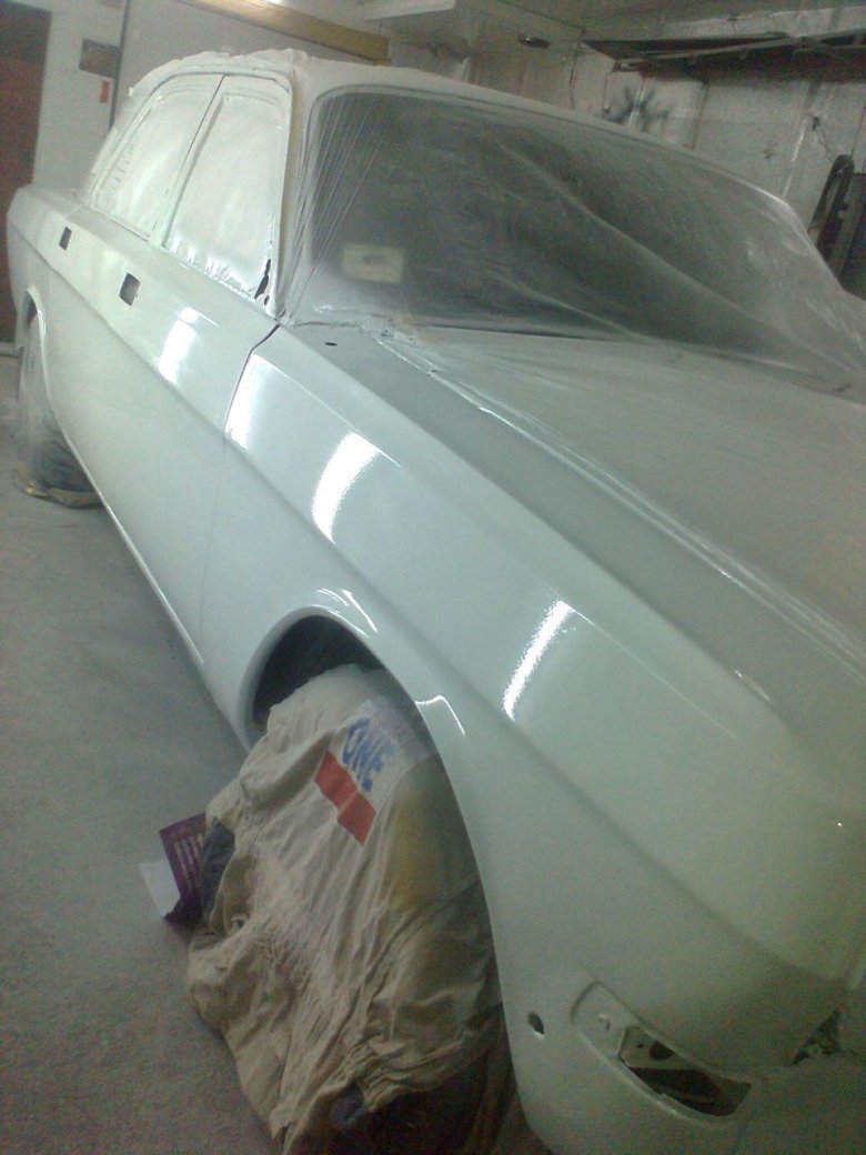 Краска белая ночь газ