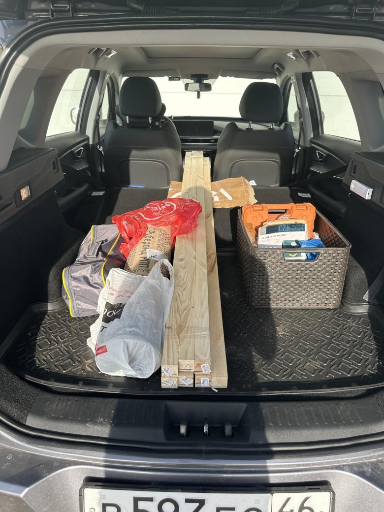 Tiggo 8 pro max багажник