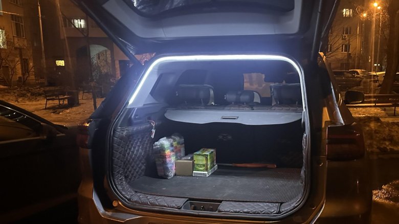 Подсветка багажника