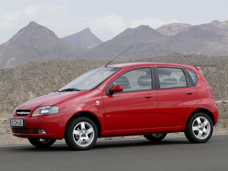 Chevrolet aveo t200 хэтчбек