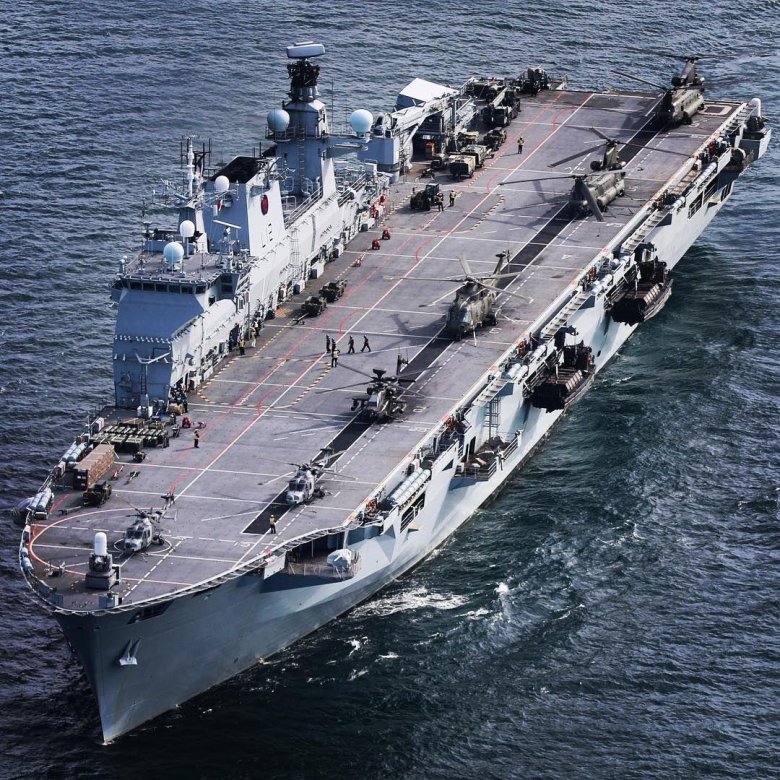 Вертолетоносец phm «atlantico» (a140)