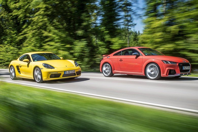 Порше 911 и ауди