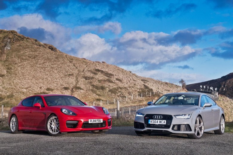 Porsche panamera audi rs7