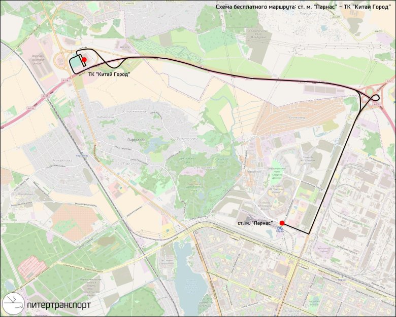 Метро парнас это парголово