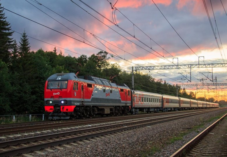 Поезд санкт петербург