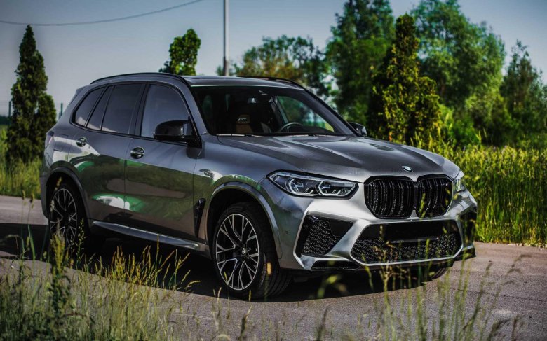 Bmw x5m competition серый донингтон