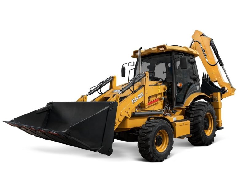 Экскаватор-погрузчик shanmon 388