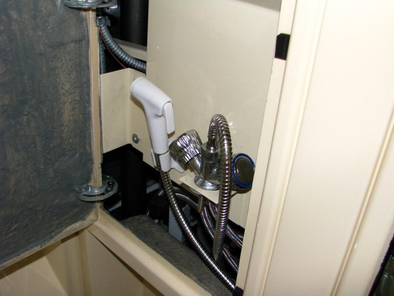 Душ в поезде