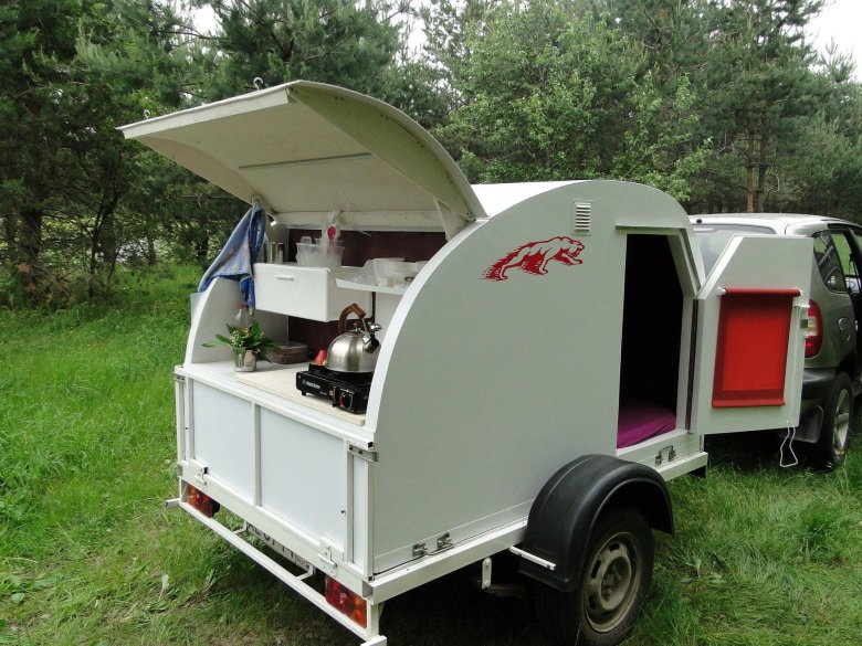 Прицеп капля минидом