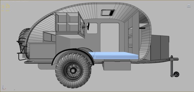 Прицеп капля camper