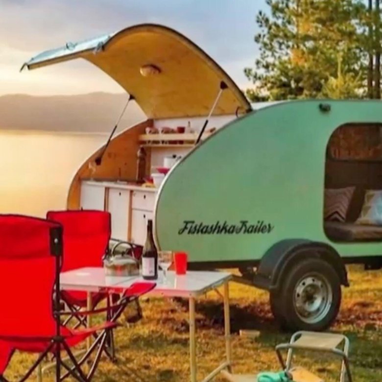 Автодом прицеп фисташка